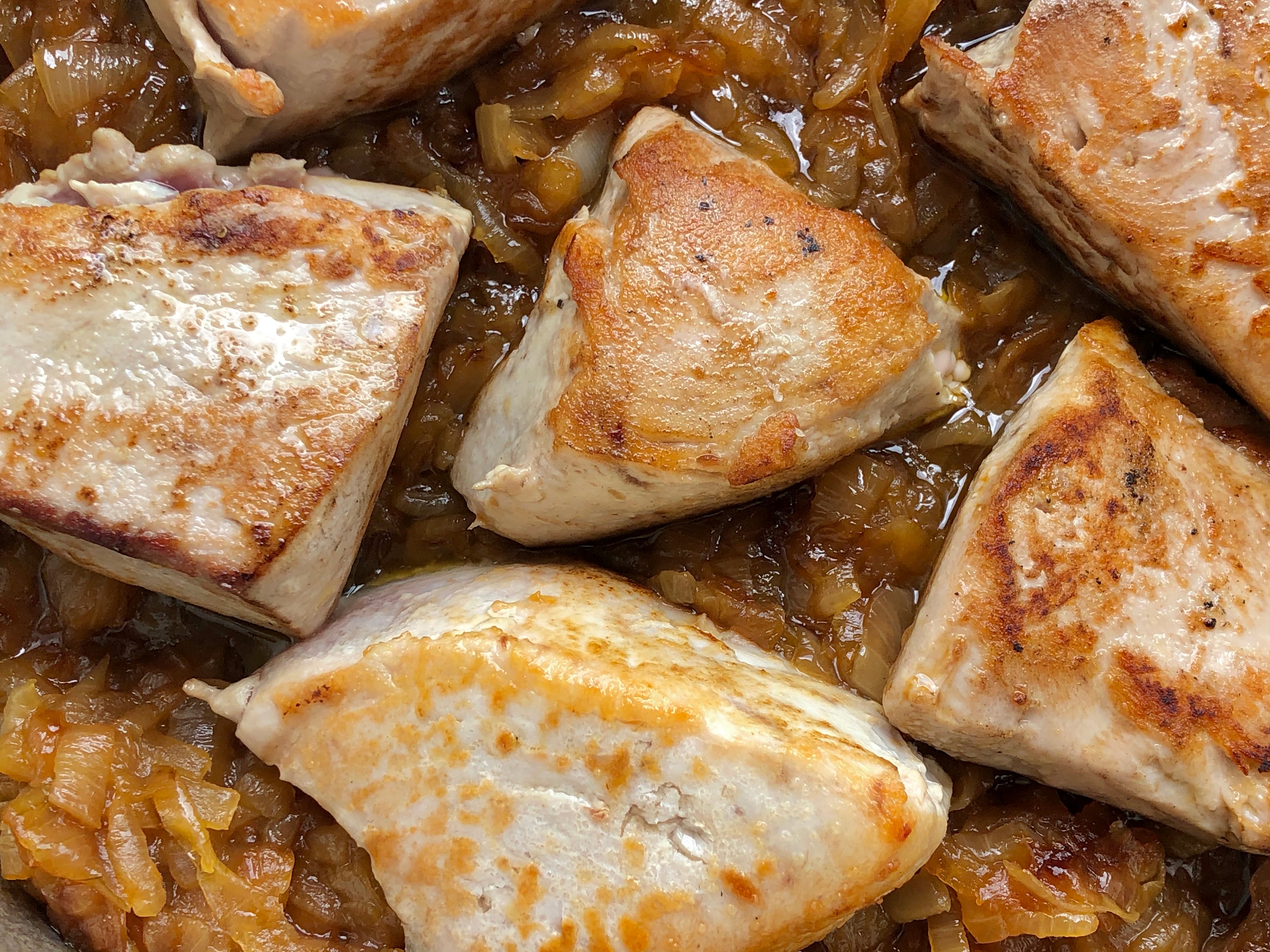 Foto de Bonito encebollado