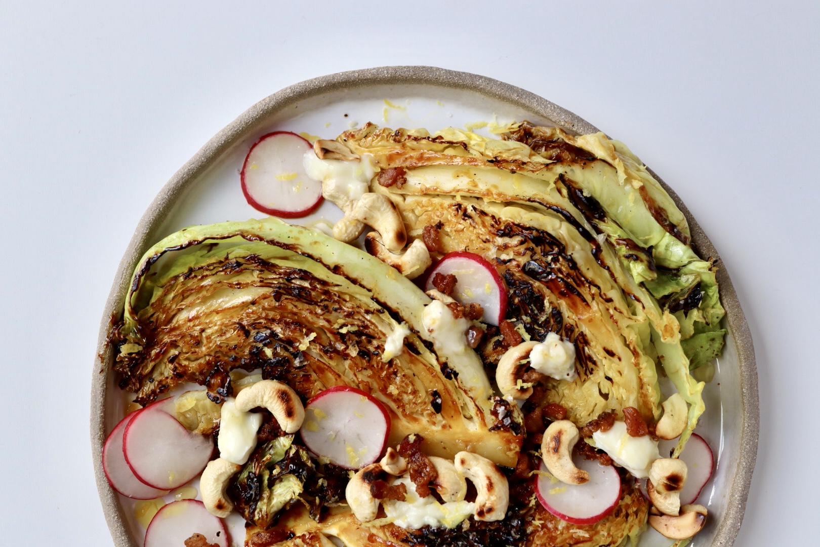 Foto de Col con naranja y miel