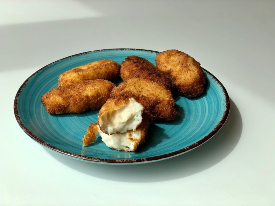 Croquetas de pollo asado Recetas de Mape