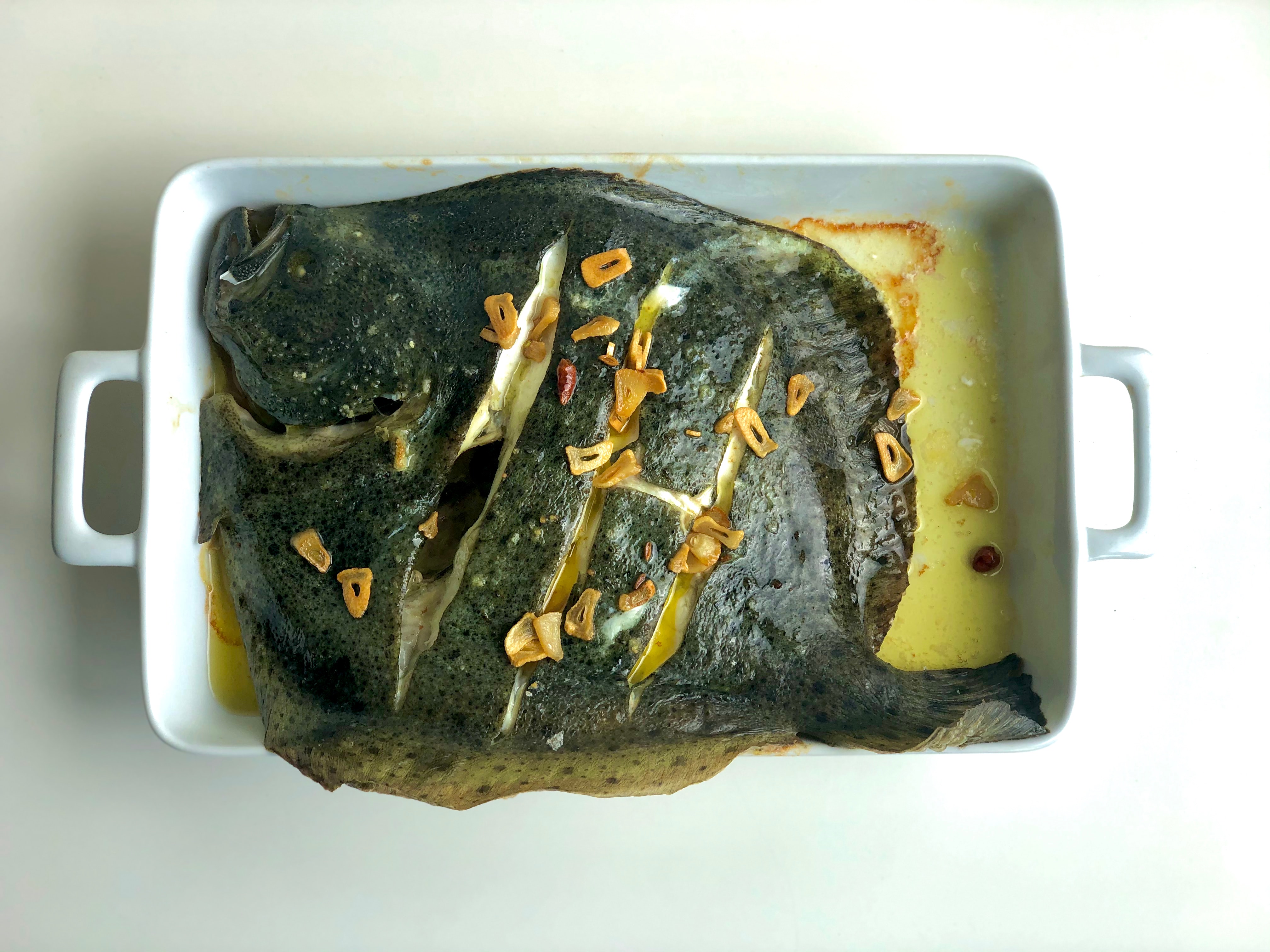 Foto de Rodaballo al horno